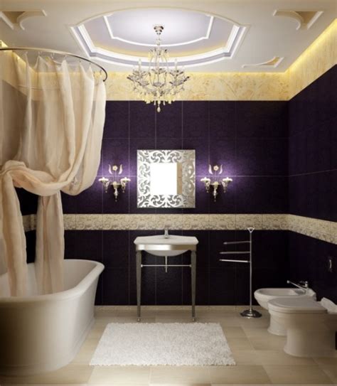 Керамическая плитка в дизайне ванной комнаты или варианты оформления ванной