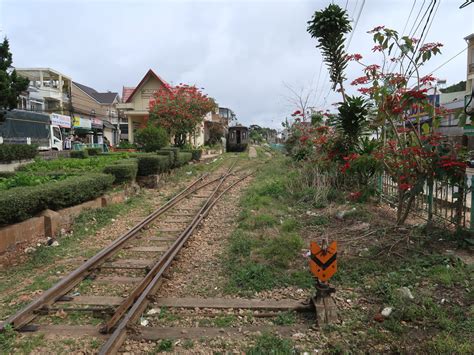 da lat trai mat railway  restored heritage railway  vietnam