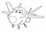 Wings Jerome Wonder Colorare Airplanes Coloriages sketch template