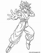 Buu Kid Dbz Goku sketch template