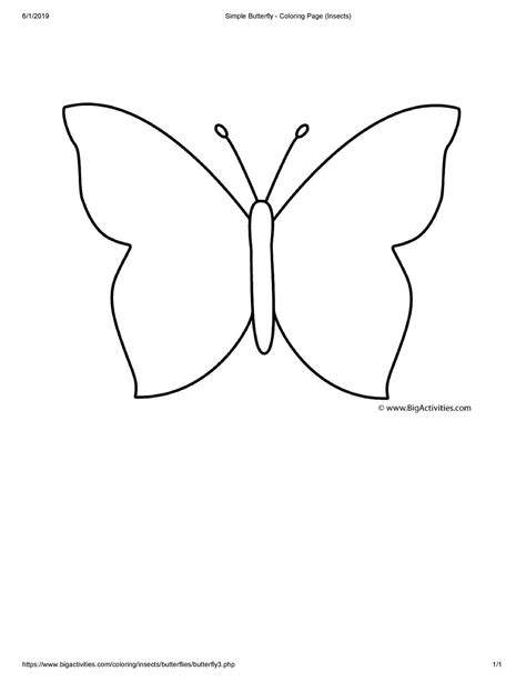 butterfly printable template templates printable   printables
