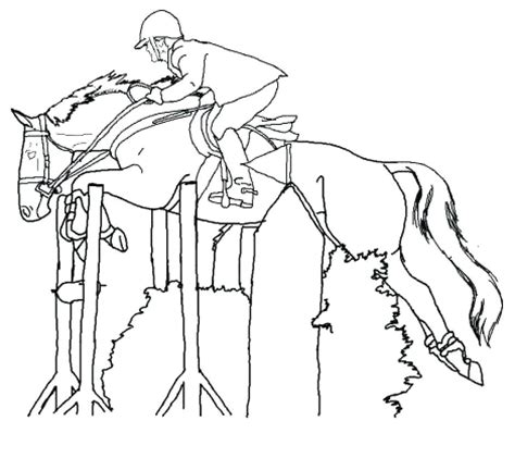 jumping horse drawing  getdrawings