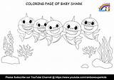 Shark Baby Coloring Pages Template 보드 선택 sketch template