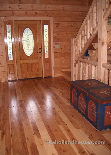 rustic cabin flooring