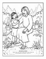 Coloring Pages Friend Magazine Lds Jesus Lds365 2008 Saints Latter Stott Apryl Illustration sketch template