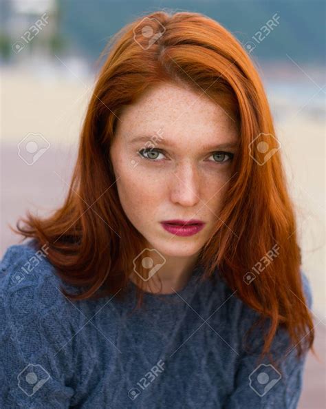 pretty redhead model