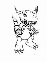 Coloring Pages Digimon Greymon Kids Cartoon Pokemon Cartoons Animal Card Wolverine Colouring Letters Template Cards sketch template