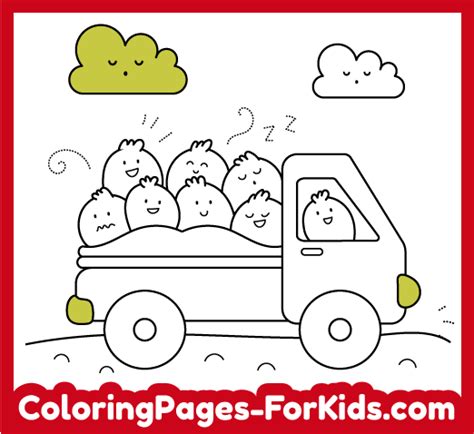 coloring pages transports