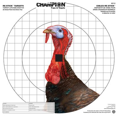 champion  stick targets turkey sight    paper buy