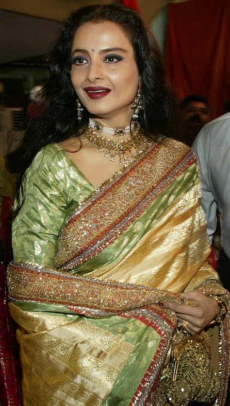 Birthday Special Rekha S Gorgeous Sari Moments Movies