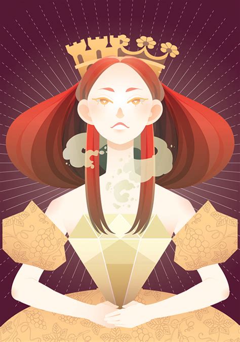 diamond queen  behance