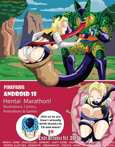 Android 18 Goes Inside Cell Dragon Ball Z Porn Comics