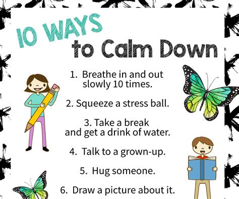 ways  calm    printable poster art  basic