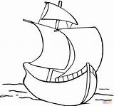 Barca Colorare Colorat Caravella Desene Christopher Disegni Supercoloring Imagini Vapoare Sailboat Riva Planse sketch template