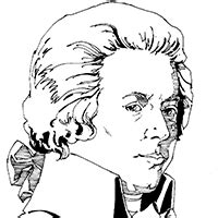 wolfgang amadeus mozart coloring pages surfnetkids