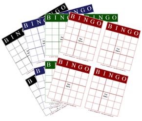 top blank bingo sheets