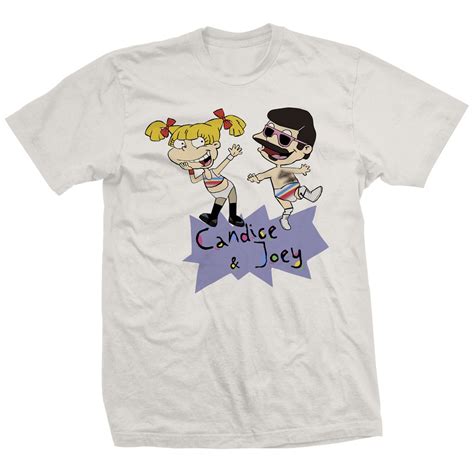 image candice and joey rugrats t shirt pro wrestling