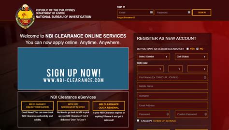 Nbi Clearance Online Application And Registration Step By Step Process