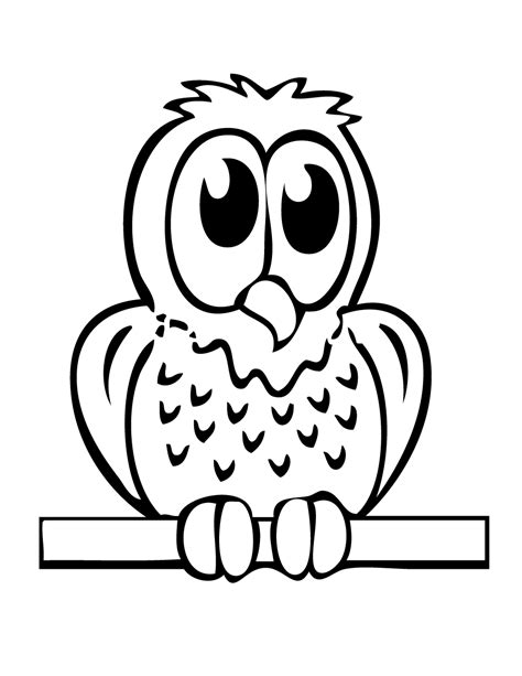 owl coloring pages  kids printable coloring pages  coloring