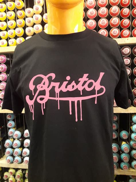 bristol  shirt black  pink upfest