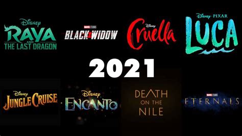 Disney Films Hitting Theaters In 2021