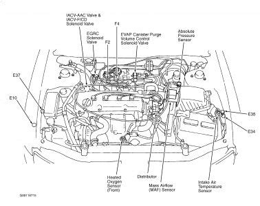 nissan altima engine diagram