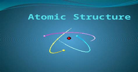 atomic structure  matter  composed  atoms understanding