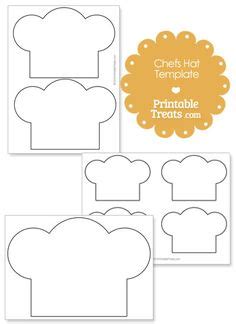 chef hat pattern   printable outline  crafts creating