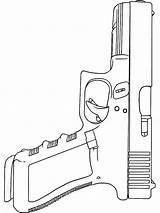 Gun Coloring Pages Printable Print sketch template