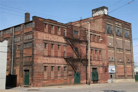 brick building  cleveland  brick factory  warehouse flickr