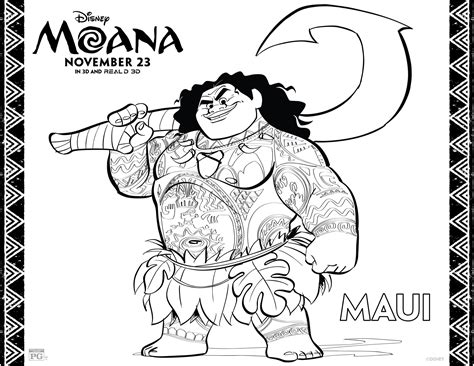 disney  moana coloring pages adventures   military family