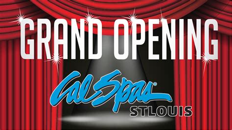 cal spas st louis grand opening  men   spa dolly