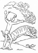 Selva Livro Giungla Dschungelbuch Khan Shere Dschungel Shir Malvorlagen Feuer Mowgli Fuoco Angst Websincloud Stampare Niños Paura Tegninger Páginas Disegnare sketch template