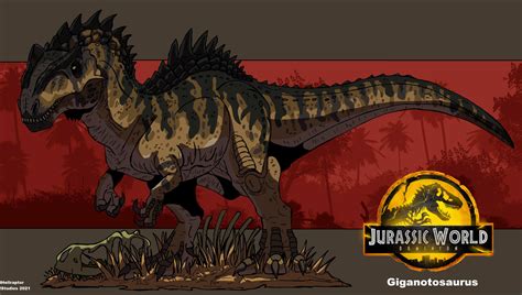 jurassic world dominion concept art giganotosaurus