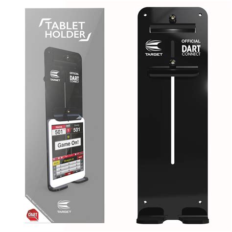 target official darts connect scoring tablet  phone holder