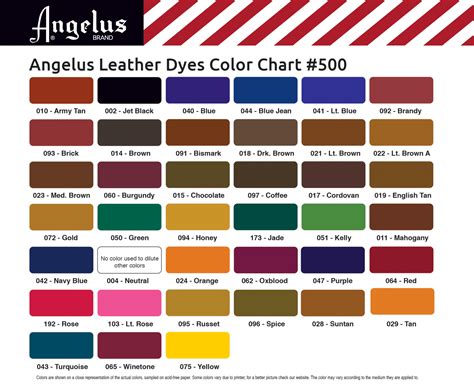 angelus leather dye