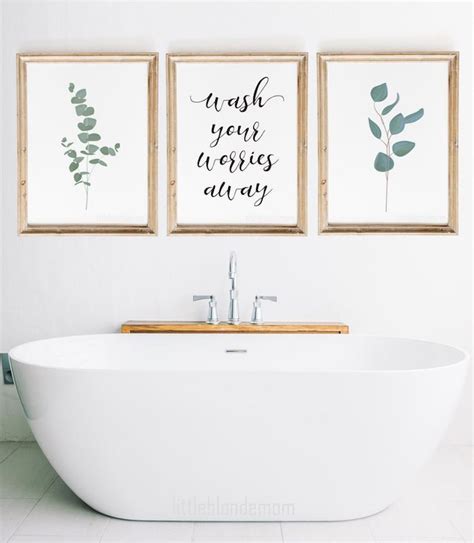 idees de decoration murale salle de bain magnifique bathroom wall decor printable wall