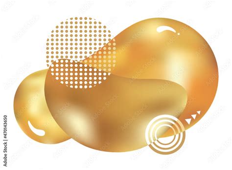 vector golden ball realistic gold sphere golden sphere isolated on