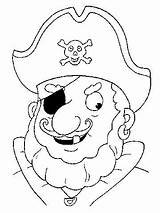Coloring Eye Pages Patch Pirate Pirates sketch template
