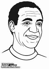 Cosby Bill Coloring Pages Edupics Large sketch template