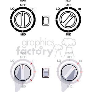 control panel clipart  graphics factory