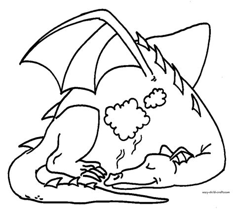unicorn  dragon coloring pages