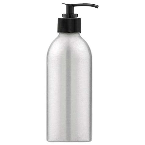 New 8oz Empty Massage Oil Lotion Bottle With Black Pump For Oil