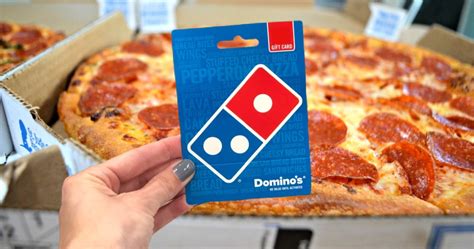 dominos pizza bonus card   gift card purchase