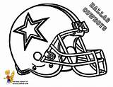 Coloring Cowboys Dallas Pages Helmet Cracker Skull Anti Football sketch template