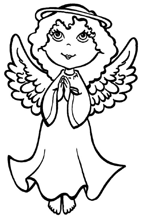 praying angel pictures clipartsco