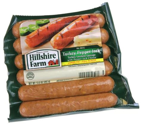 hillshire farm turkey pepper jack smoked sausage hy vee aisles online
