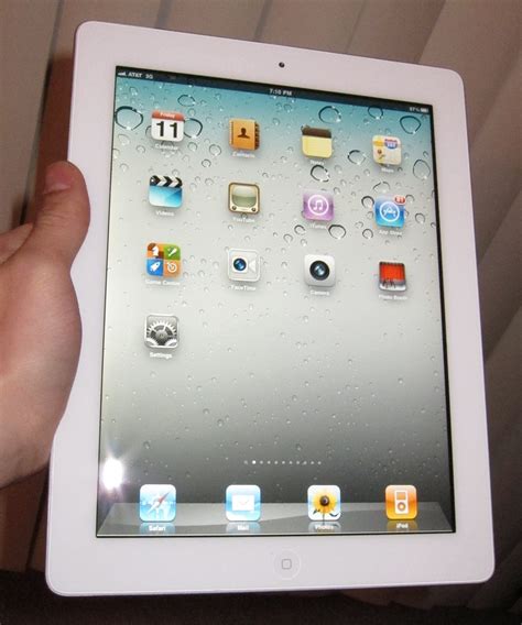 apple ipad  white gb unboxing comparison