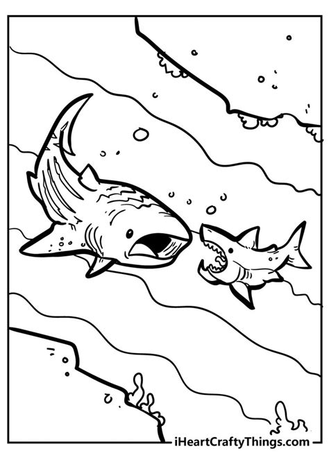 shark coloring pages