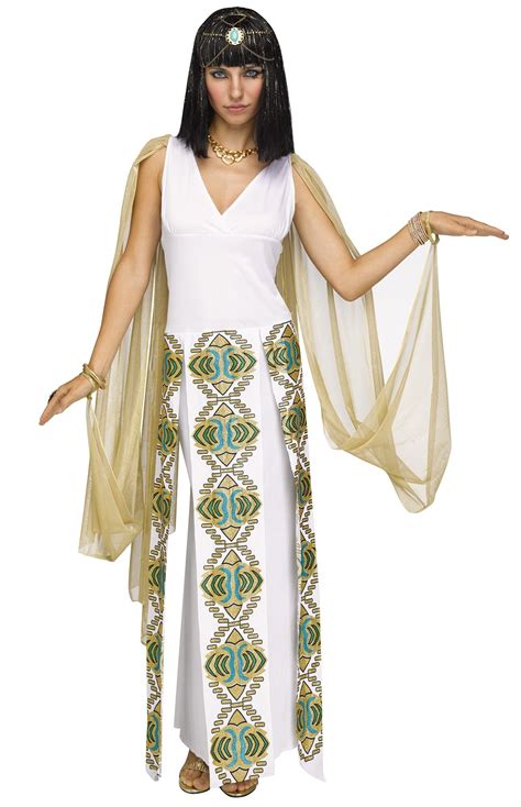 ca798 ladies cleopatra egyptian goddess roman fancy dress